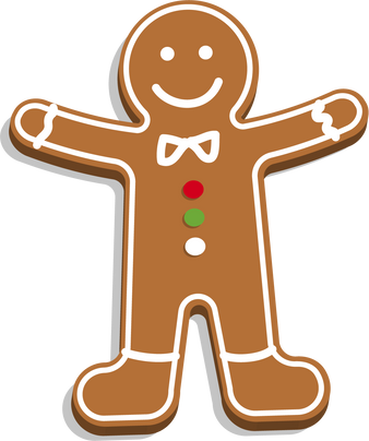 Gingerbread Man Illustration